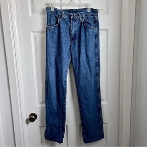 3/25$💥 Rustler men jeans blue denim pants vintage size 30 X 32